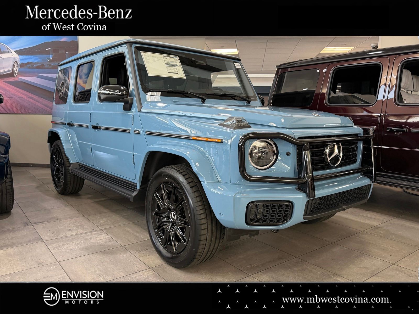MANUFAKTUR Signature China Blue 2026 Mercedes-Benz G-Class SUV / Crossover All-Wheel Drive 9-Speed Automatic
