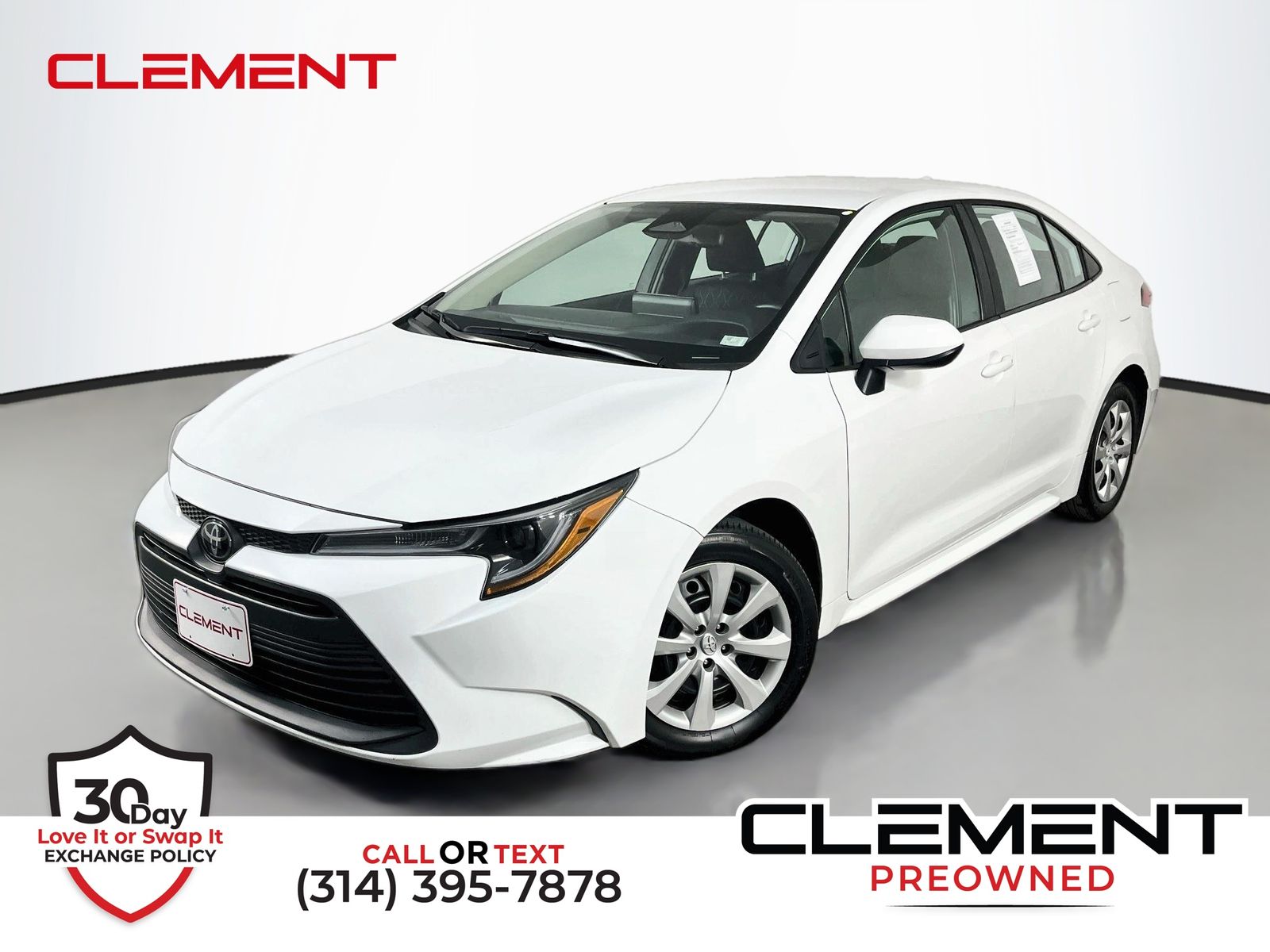 Ice Cap 2025 Toyota Corolla Sedan Front-Wheel Drive Continuously Variable Transmission