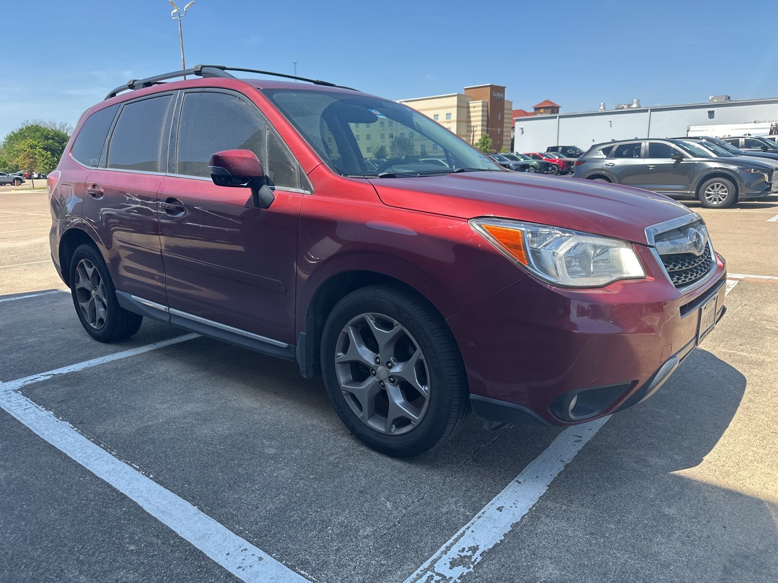 Venetian Red Pearl 2015 Subaru Forester 2.5i Touring SUV / Crossover All-Wheel Drive Continuously Variable Transmission