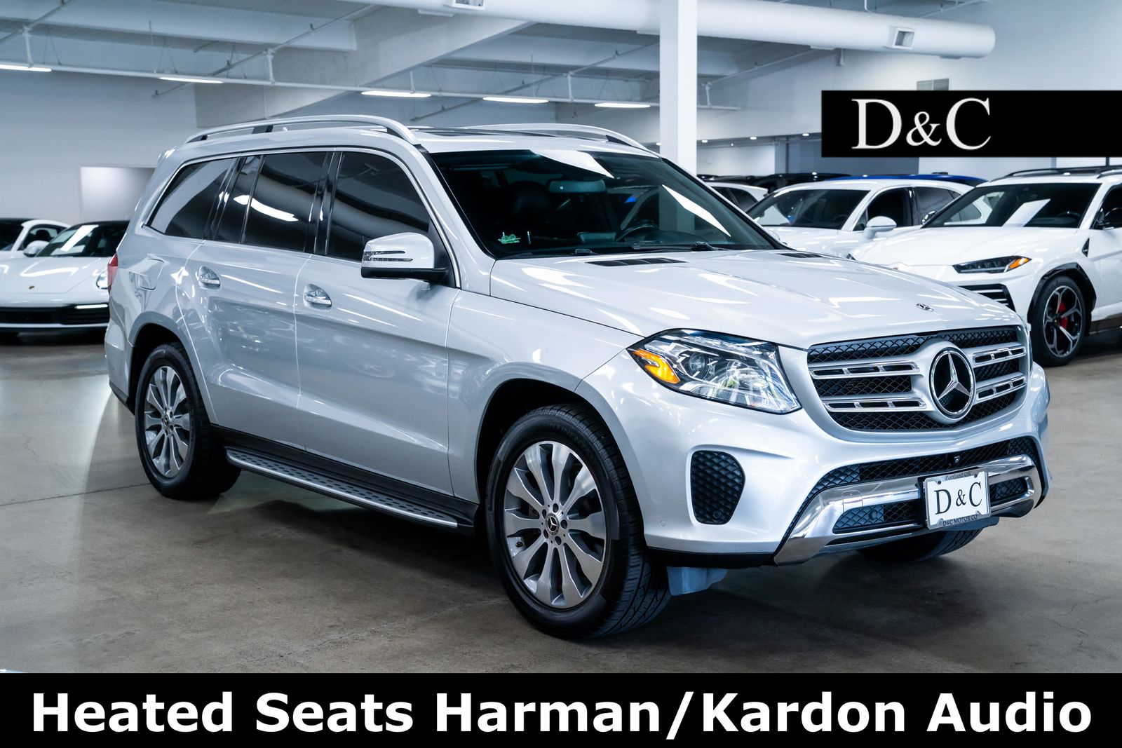 Iridium Silver Metallic 2017 Mercedes-Benz GLS 450 4MATIC SUV / Crossover All-Wheel Drive 9-Speed Automatic