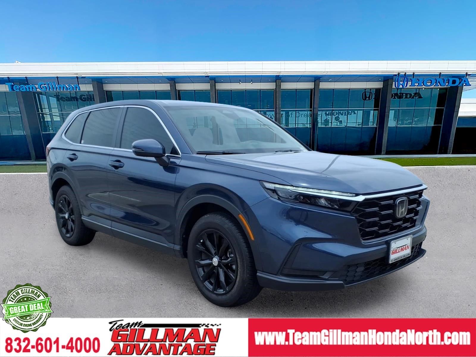 Canyon River Blue Met 2025 Honda CR-V EX AWD SUV / Crossover All-Wheel Drive Continuously Variable Transmission