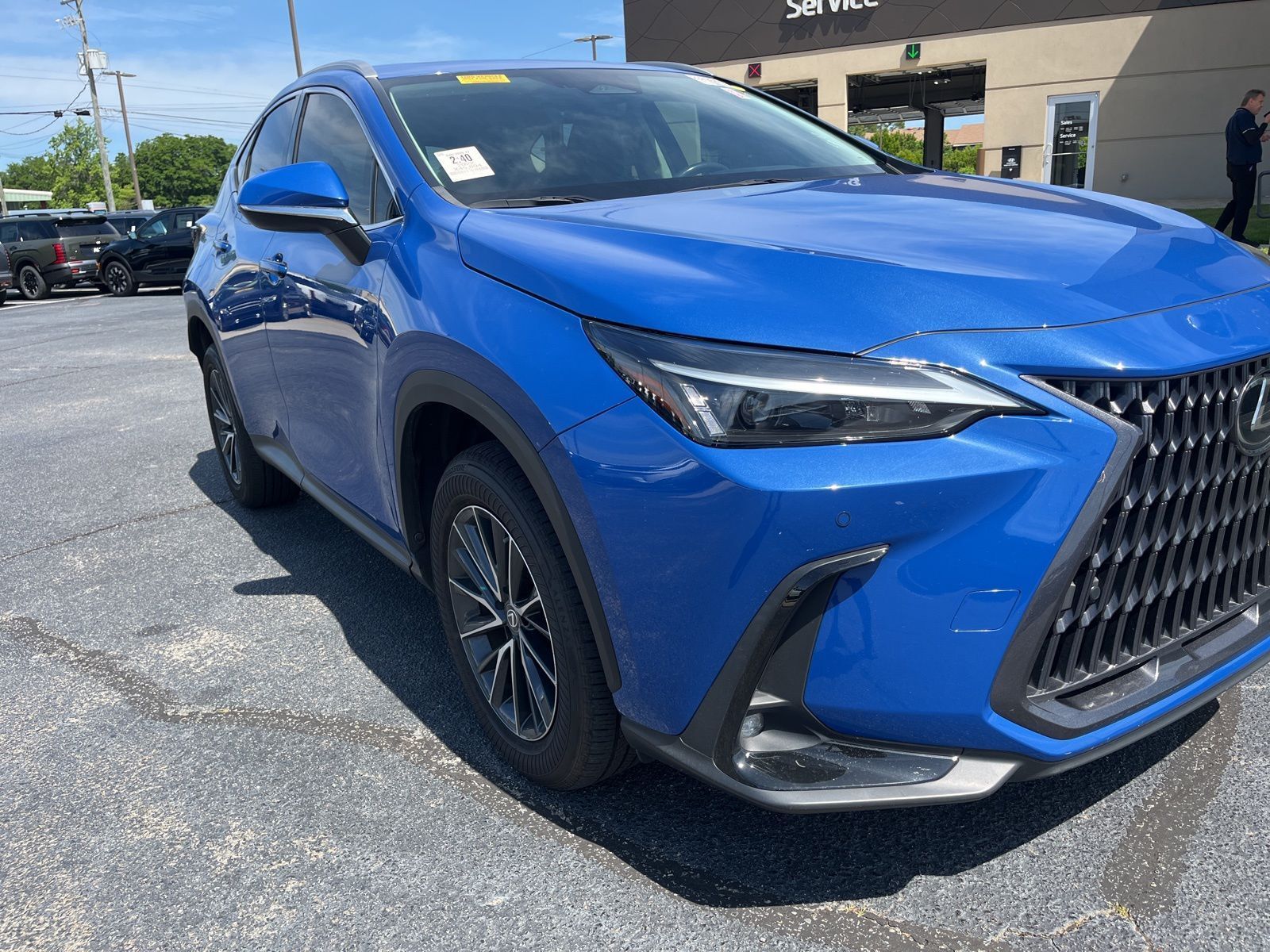 Used 2022 Blue Lexus 350 Premium image 2