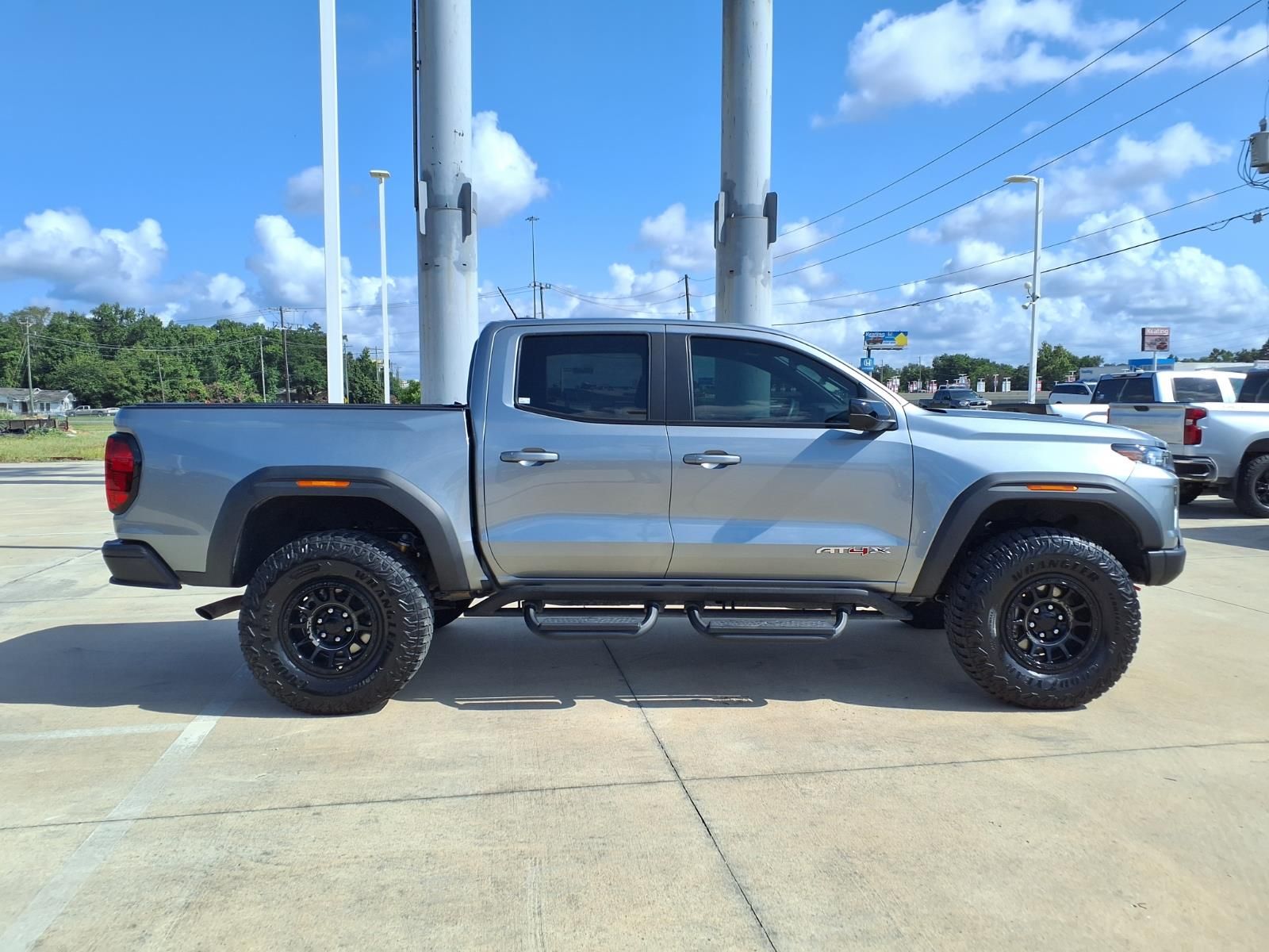 2024 GMC Canyon AT4X Silver at Classic Chevrolet Galveston