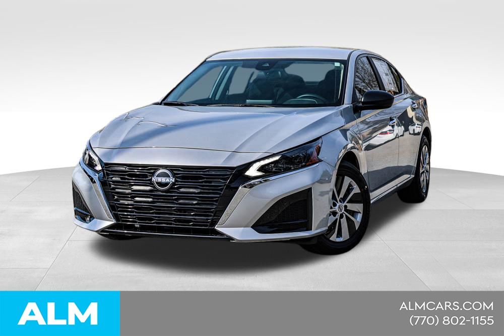 Brilliant Silver Metallic 2025 Nissan Altima 2.5 S FWD Sedan Front-Wheel Drive Continuously Variable Transmission