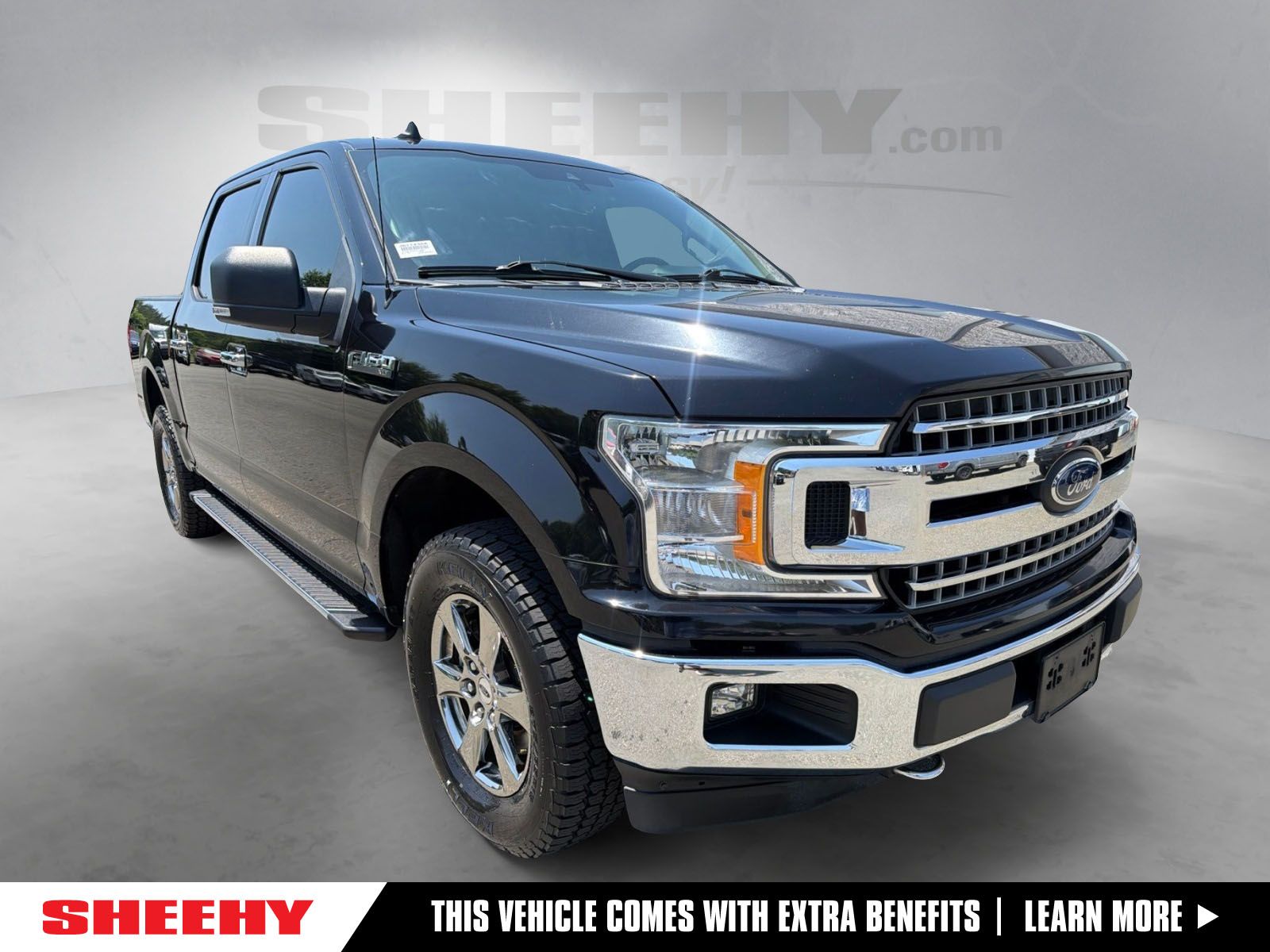 Black Metallic 2020 Ford F-150 Pickup Truck Four-Wheel Drive Automatic