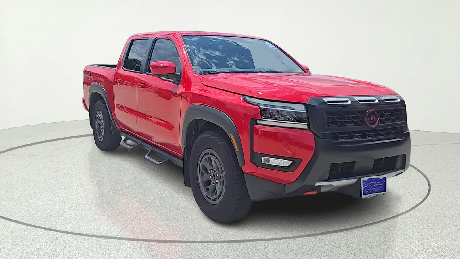 Red Alert 2025 Nissan Frontier Pickup Truck 4X2 9-Speed Automatic Overdrive