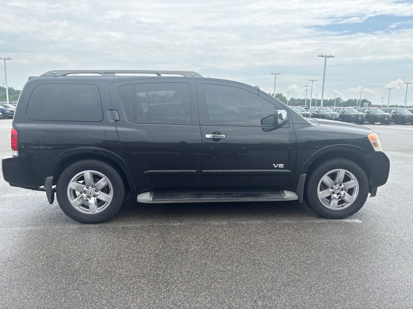Galaxy Black Metallic 2009 Nissan Armada SUV / Crossover Four-Wheel Drive 5-Speed Automatic Overdrive