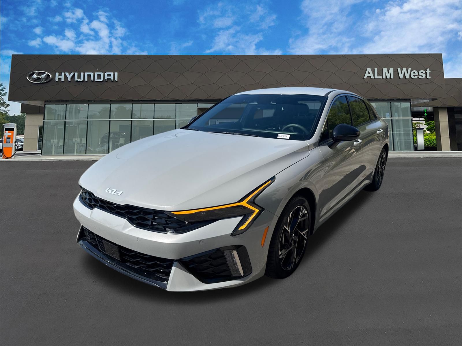 Wolf Gray 2025 Kia K5 GT-Line FWD Sedan Front-Wheel Drive 8-Speed Automatic