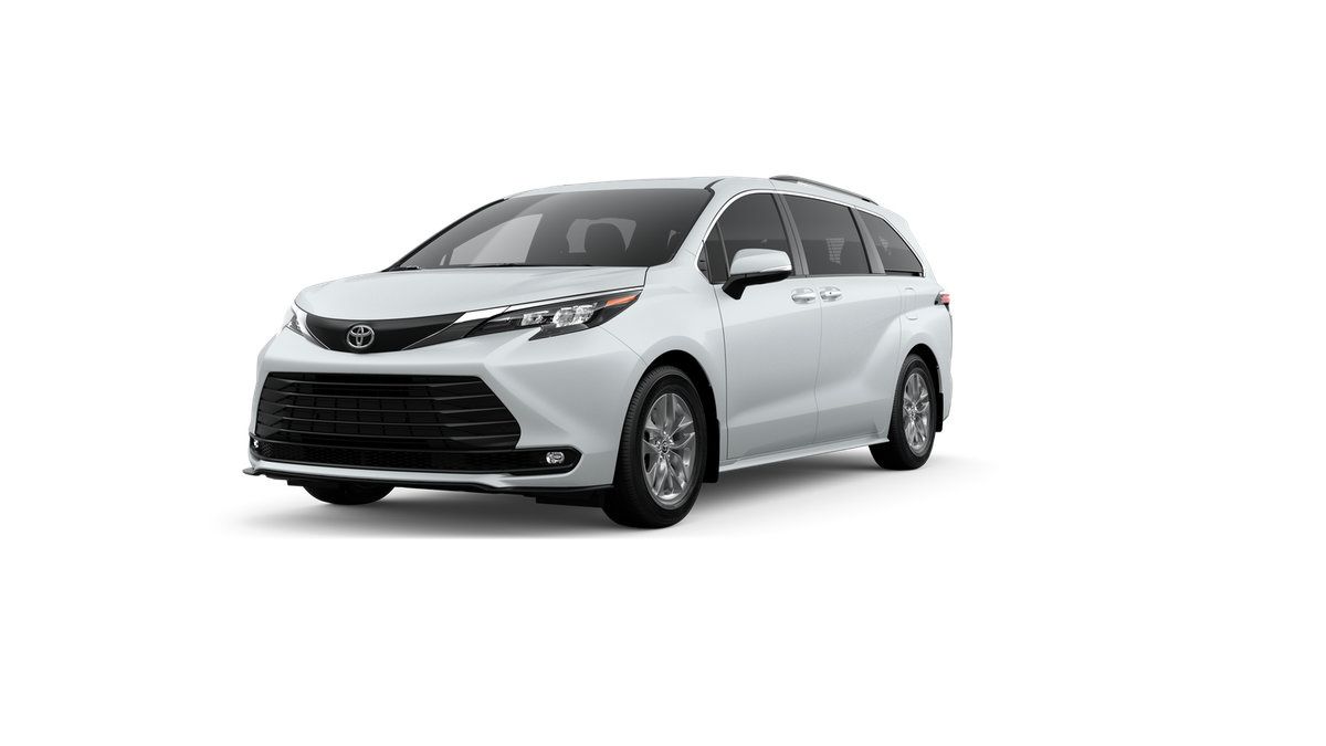 Pearl 2026 Toyota Sienna Minivan Front-Wheel Drive Continuously Variable Transmission