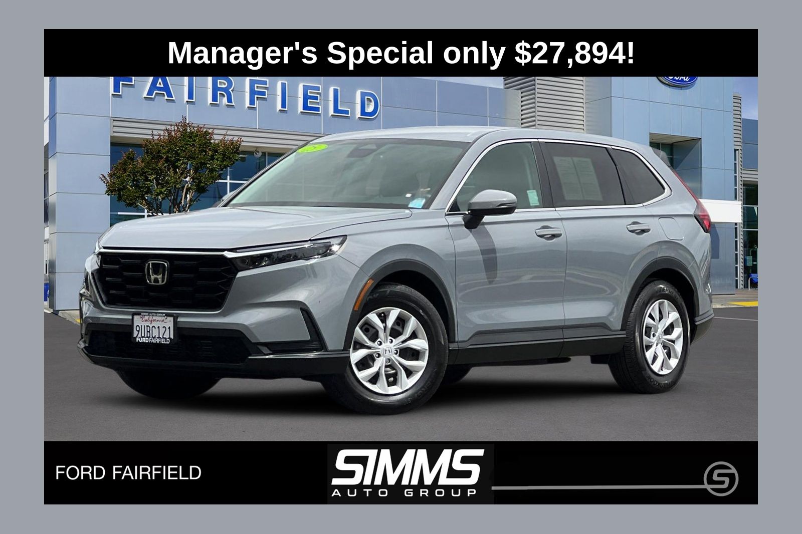 Urban Gray Pearl 2025 Honda CR-V SUV / Crossover Front-Wheel Drive Continuously Variable Transmission