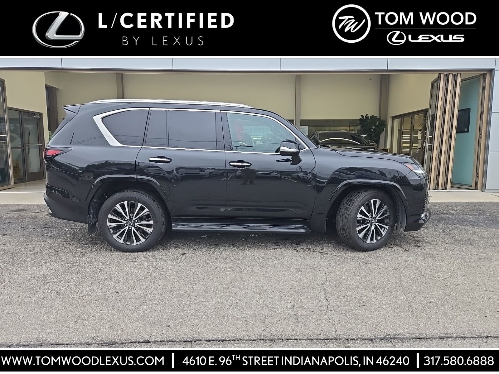 Black (Caviar) 2025 Lexus LX SUV / Crossover All-Wheel Drive Automatic