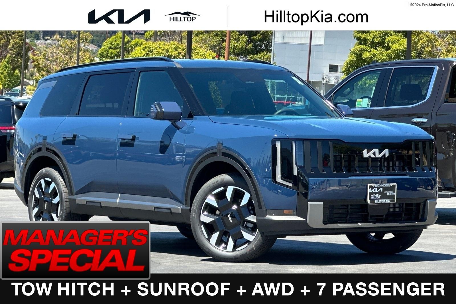 Midnight Lake Blue 2027 Kia Telluride SUV / Crossover All-Wheel Drive 8-Speed Automatic