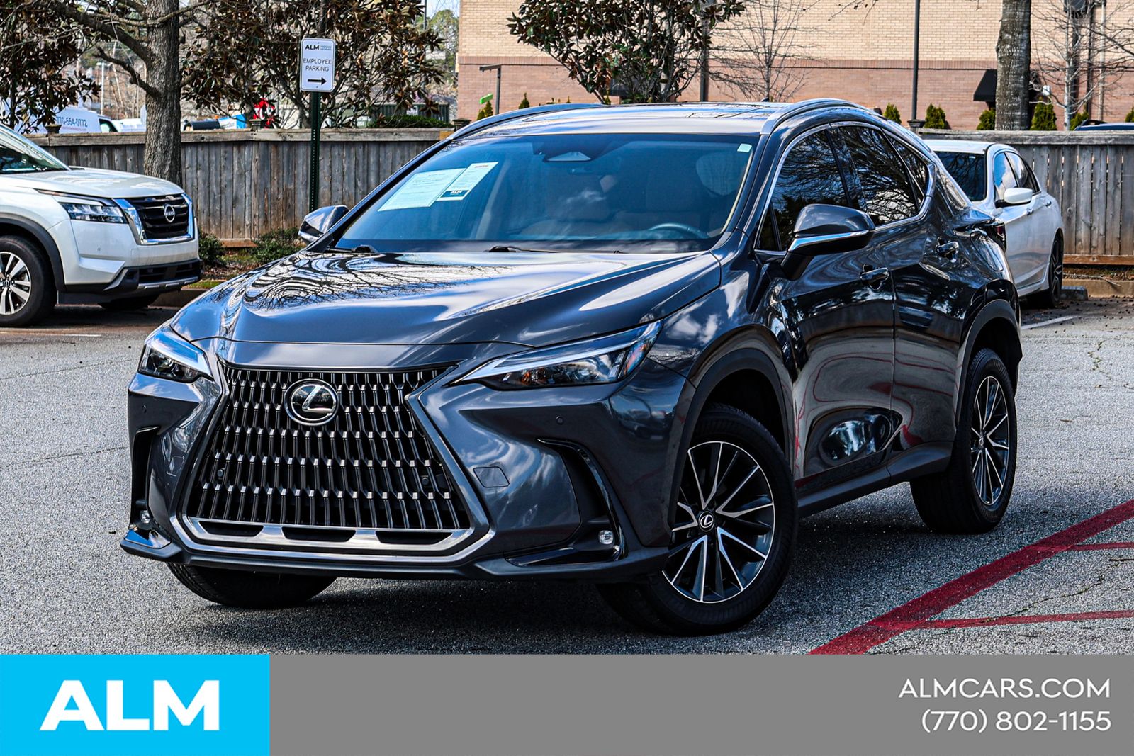 Gray 2024 Lexus NX 250 Premium FWD SUV / Crossover Front-Wheel Drive 8-Speed Automatic