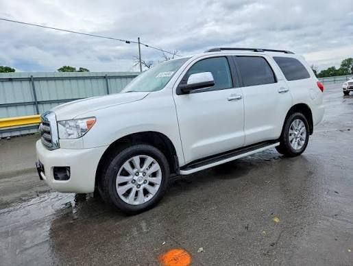 White (Blizzard Pearl) 2017 Toyota Sequoia SUV / Crossover Four-Wheel Drive 6-Speed Automatic