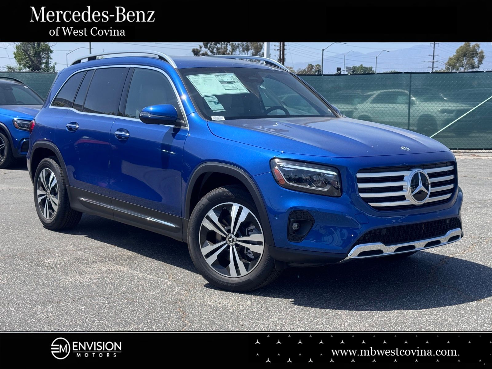 Blue 2025 Mercedes-Benz GLB SUV / Crossover All-Wheel Drive 8-Speed Dual Clutch