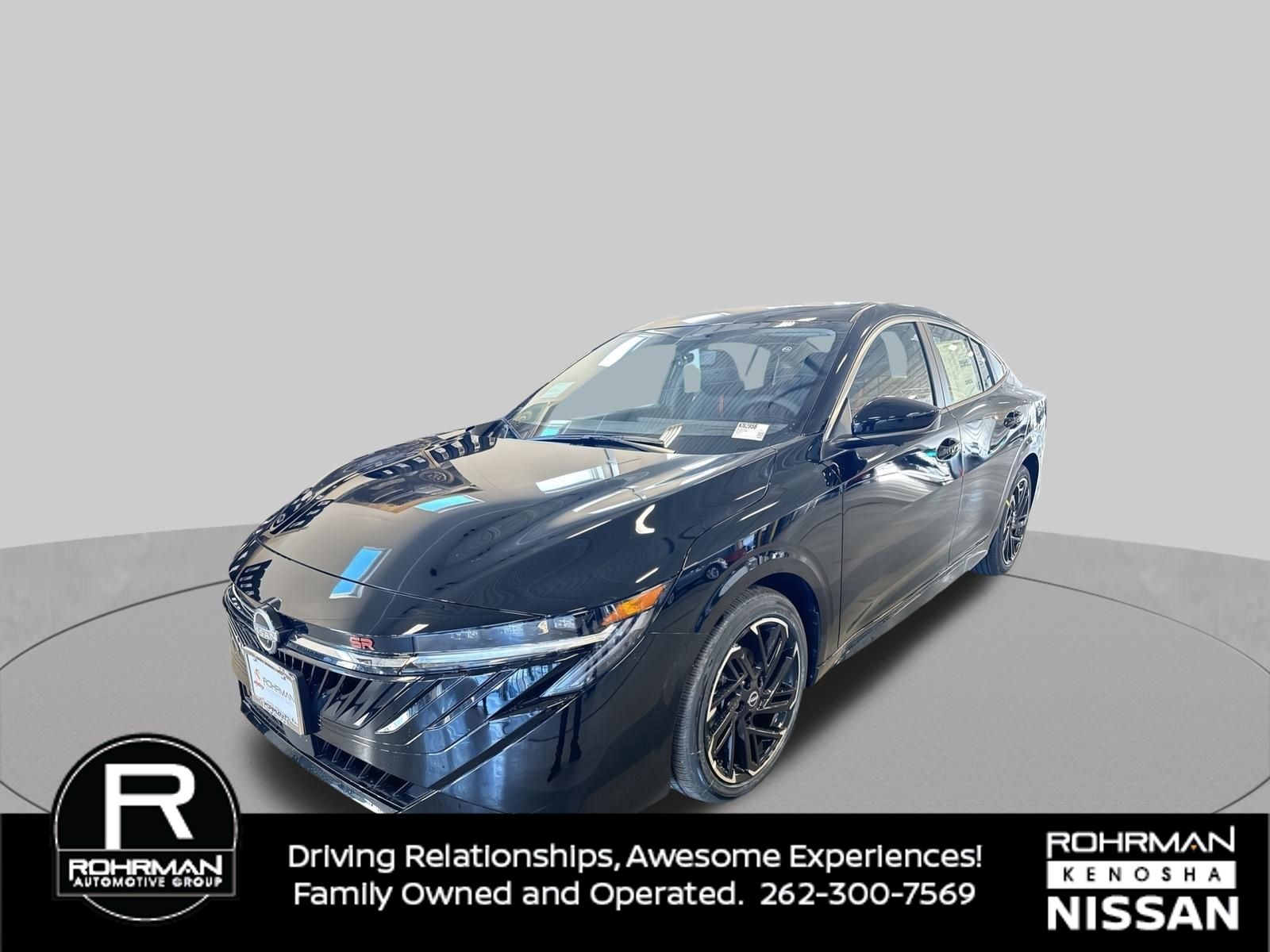 Super Black 2026 Nissan Sentra Sedan  Continuously Variable Transmission