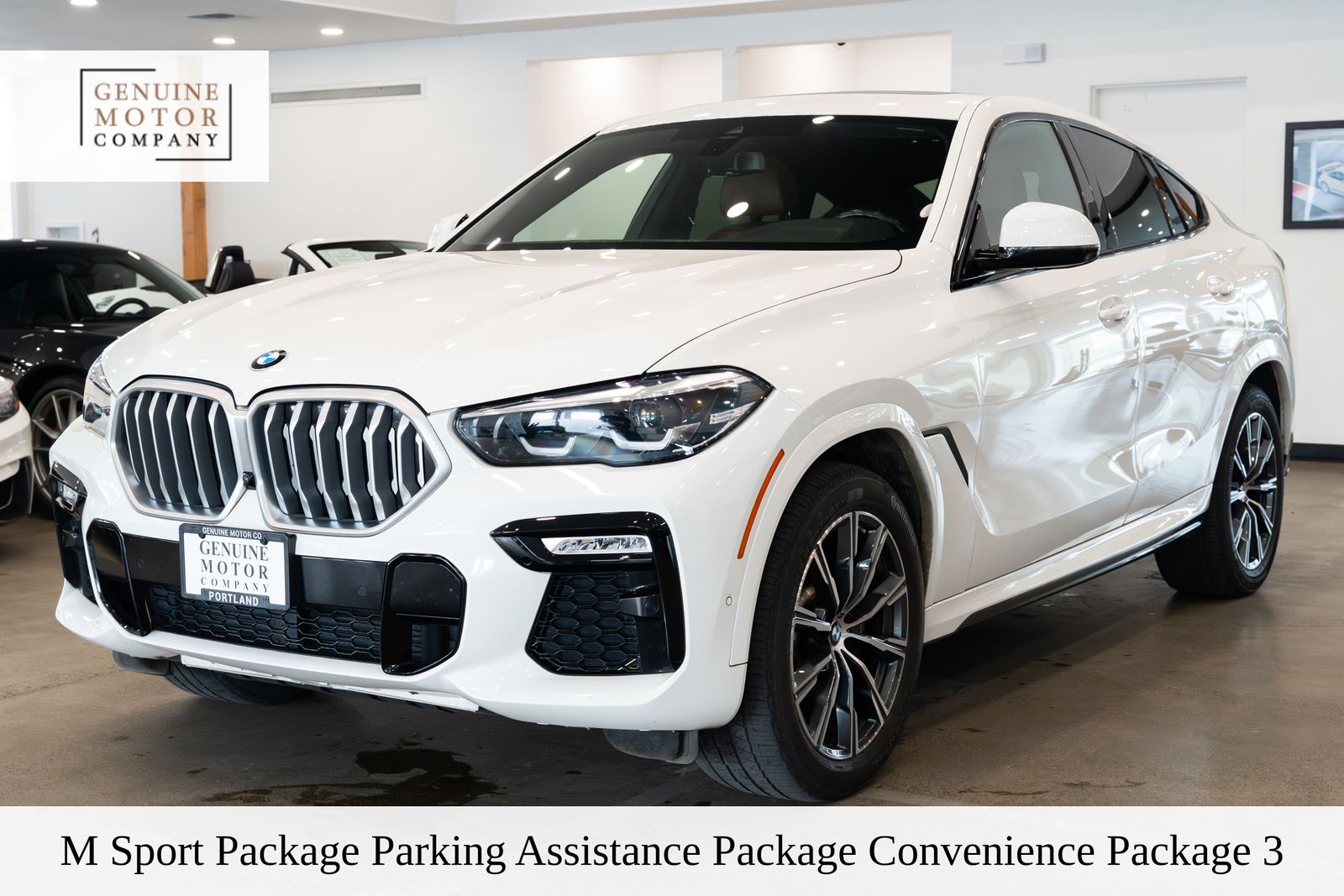 Alpine White 2021 BMW X6 xDrive40i AWD SUV / Crossover All-Wheel Drive 8-Speed Automatic