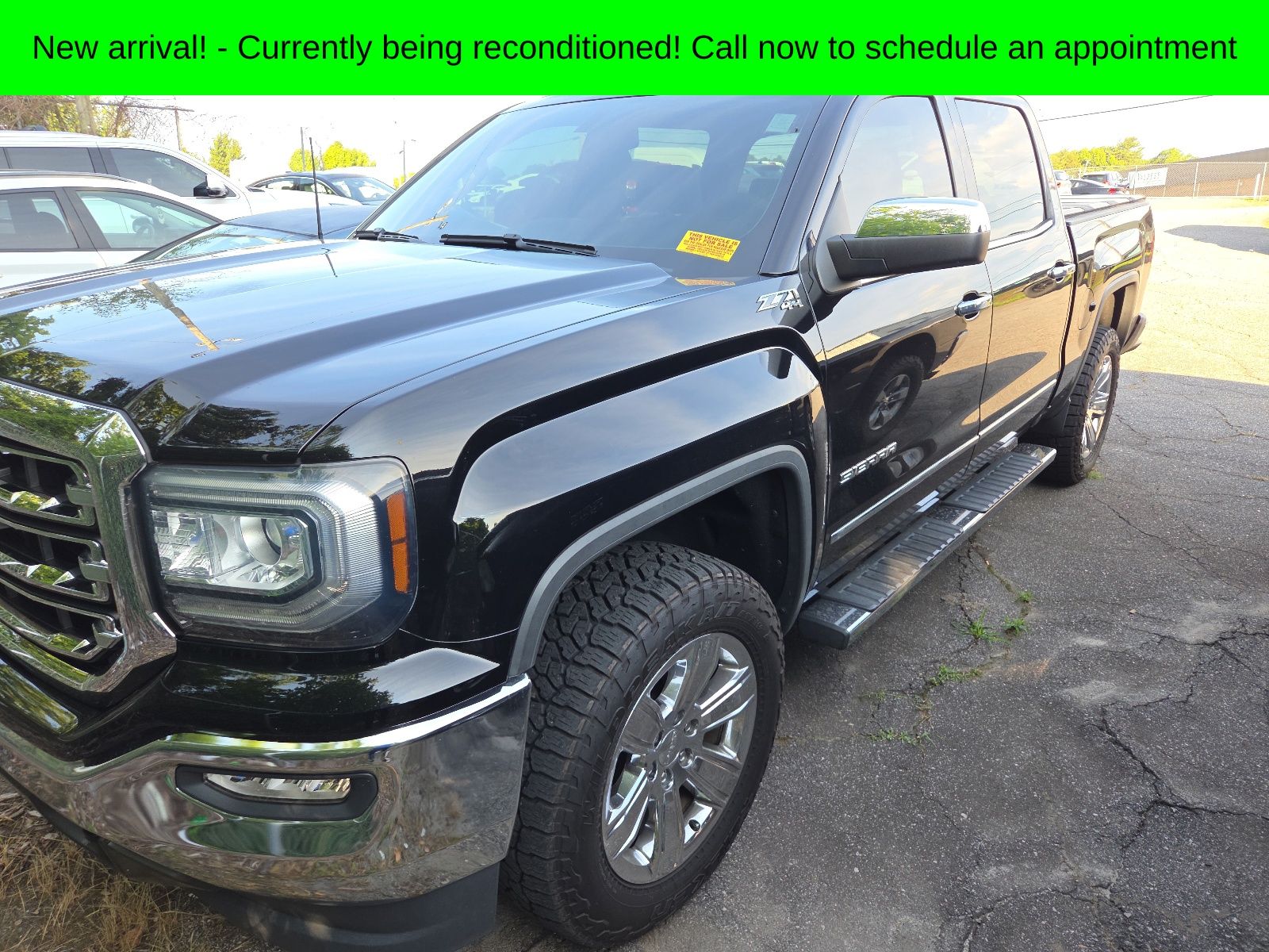Onyx Black 2018 GMC Sierra 1500 Pickup Truck Four-Wheel Drive 6-Speed Automatic Overdrive
