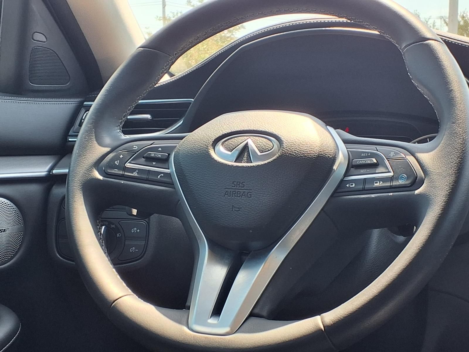 2023 INFINITI QX50 LUXE Black at South Houston Nissan