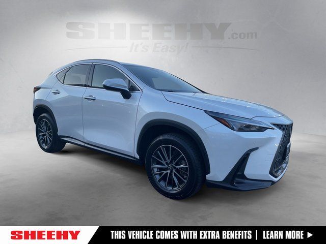 White Pearl 2022 Lexus NX Hybrid 350h Premium AWD SUV / Crossover All-Wheel Drive Continuously Variable Transmission