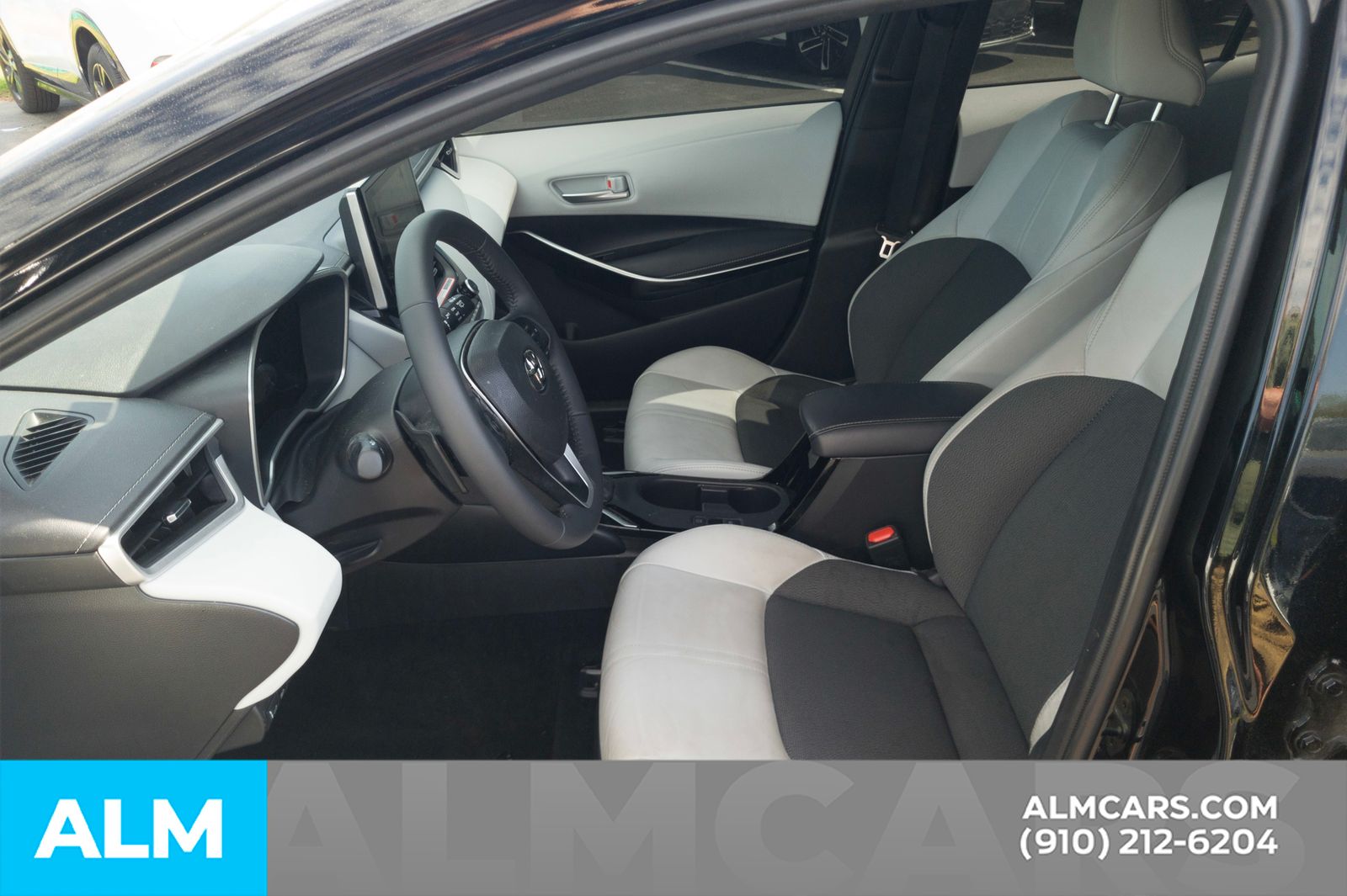 Used 2025 Midnight Black Metallic Toyota XSE image 16