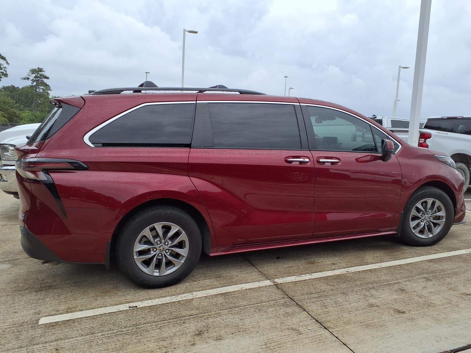 2023 Toyota Sienna XLE Red at Gullo Toyota