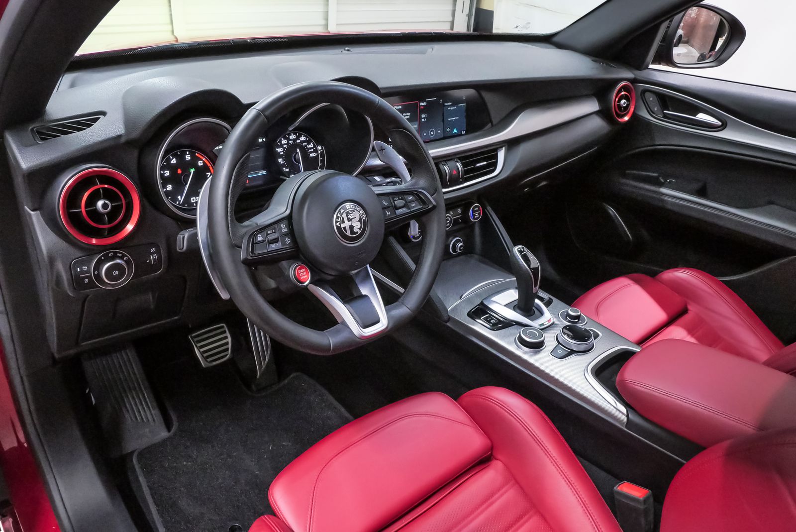 2022 Alfa Romeo Stelvio Veloce Red at Bayway Cadillac of The Woodlands