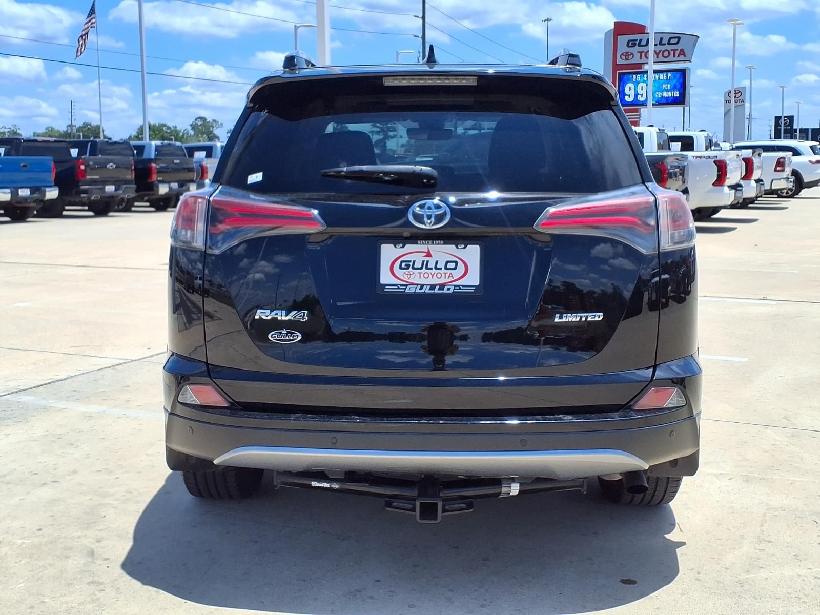 2017 Toyota RAV4 Limited Black at Genesis of Spring
