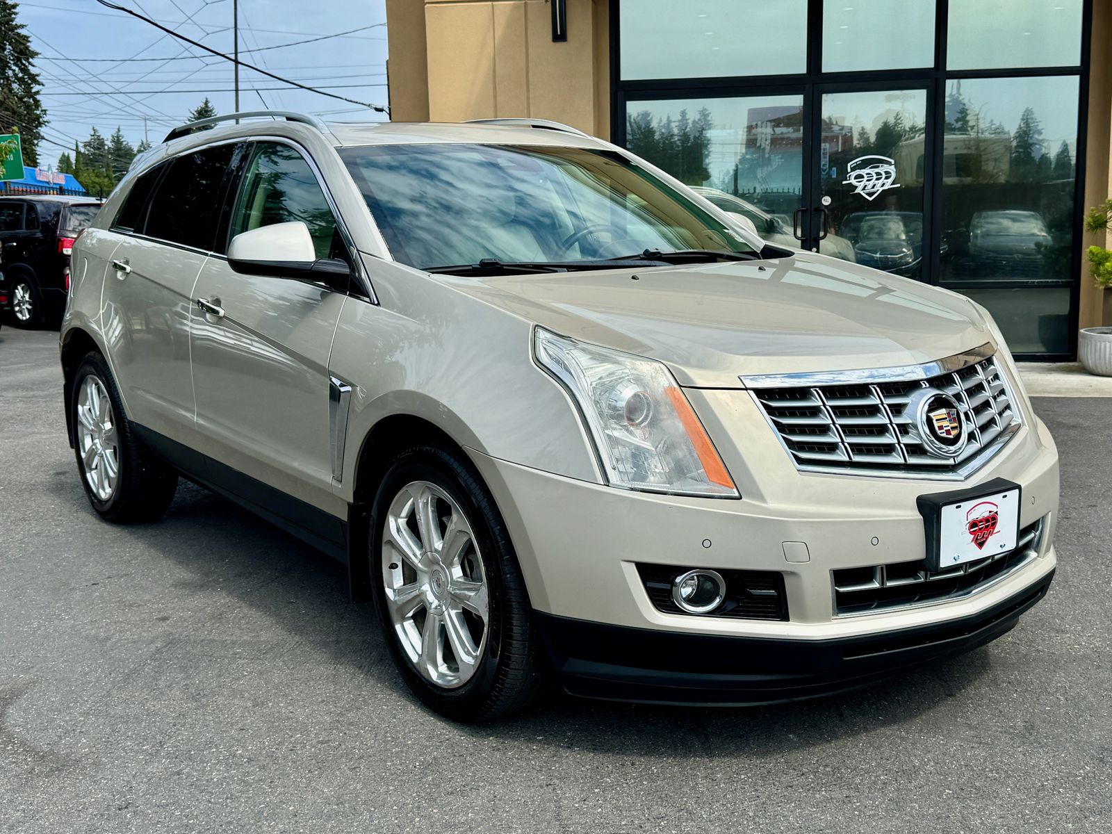 Silver Coast Metallic 2016 Cadillac SRX SUV / Crossover Front-Wheel Drive 6-Speed Automatic