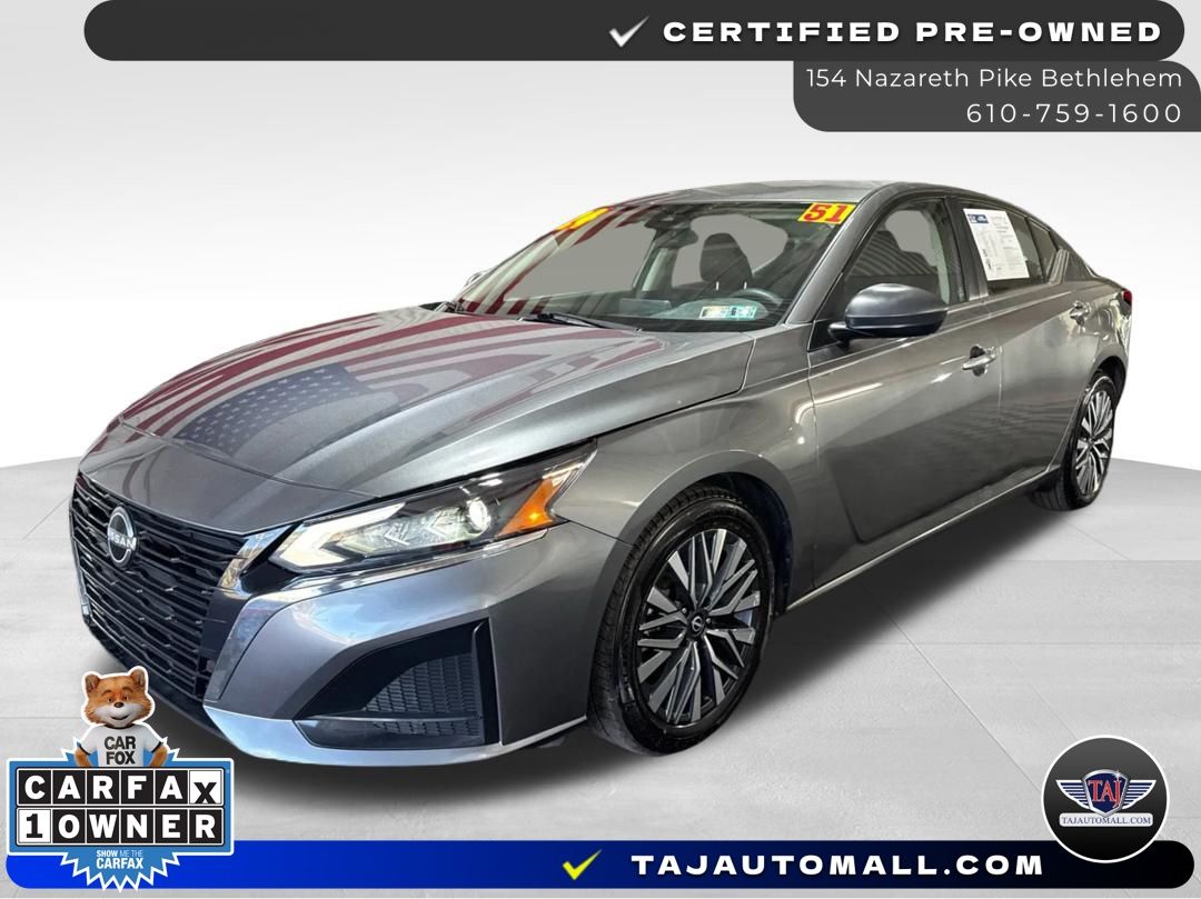 Gray (Gun Metallic) 2024 Nissan Altima Sedan Front-Wheel Drive Continuously Variable Transmission