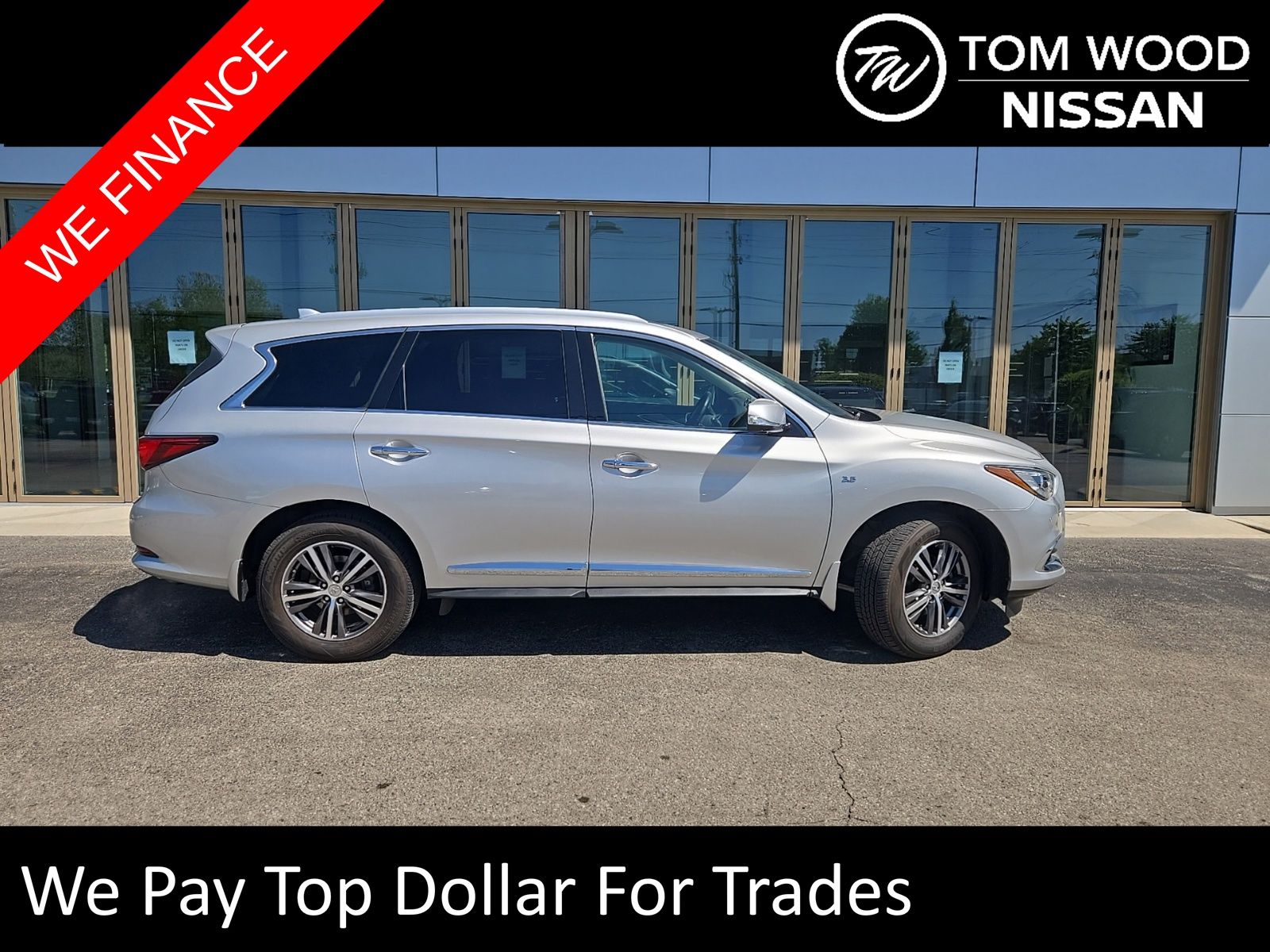 Gray (Liquid Platinum) 2017 INFINITI QX60 AWD SUV / Crossover All-Wheel Drive Continuously Variable Transmission
