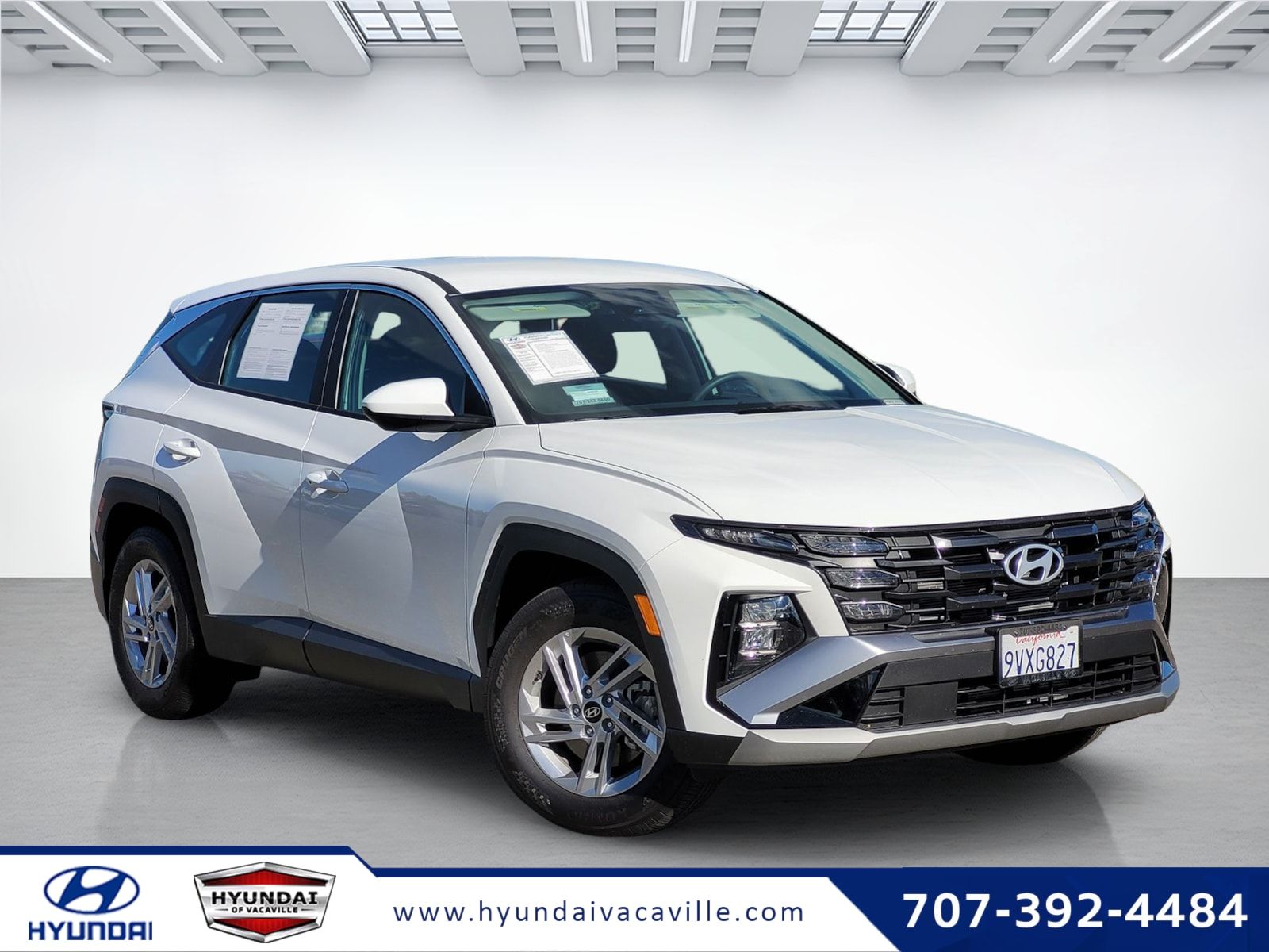 Serenity White Pearl 2025 Hyundai Tucson SE FWD SUV / Crossover Front-Wheel Drive 8-Speed Automatic