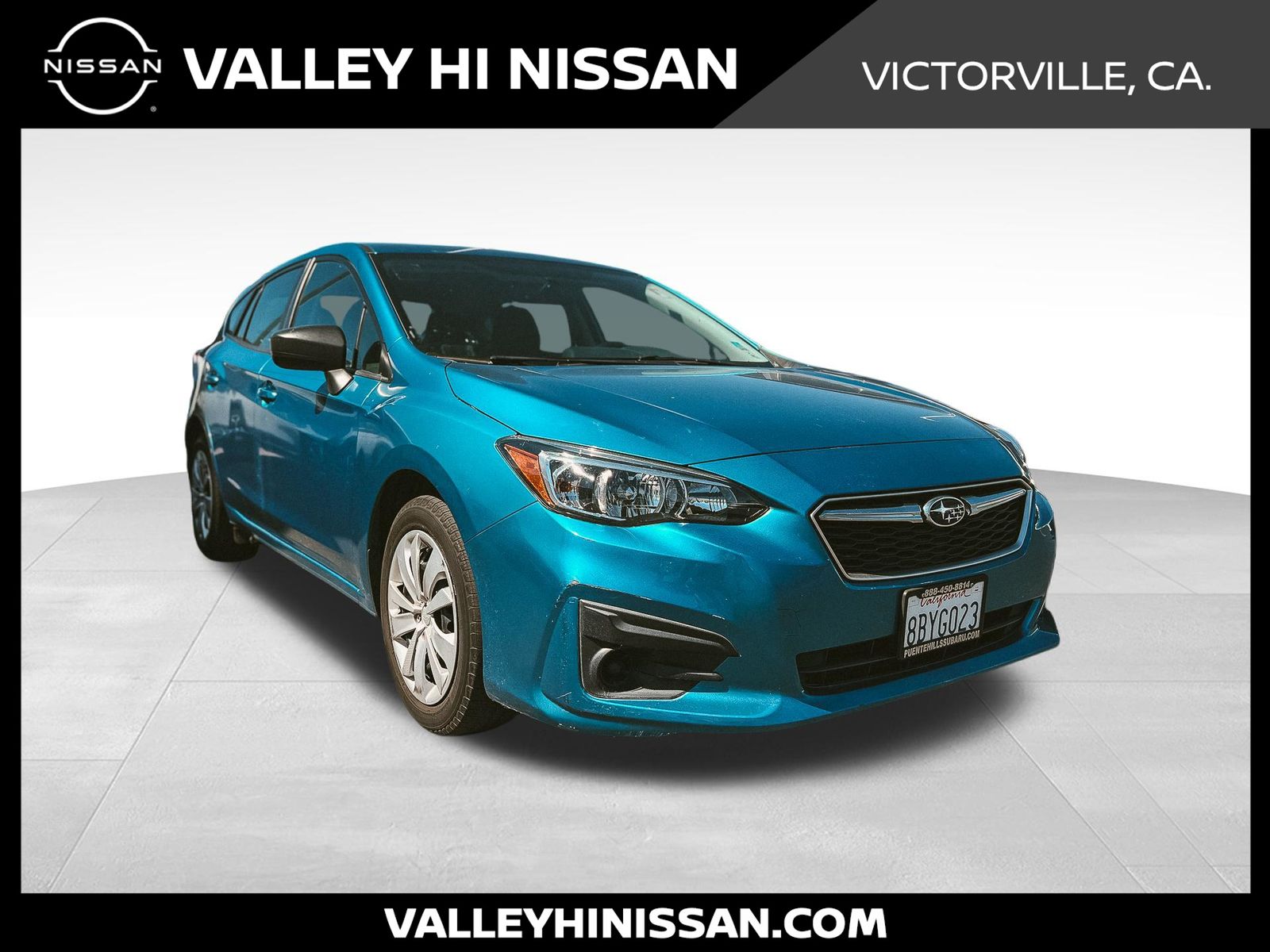 Island Blue Pearl 2018 Subaru Impreza Hatchback All-Wheel Drive Continuously Variable Transmission