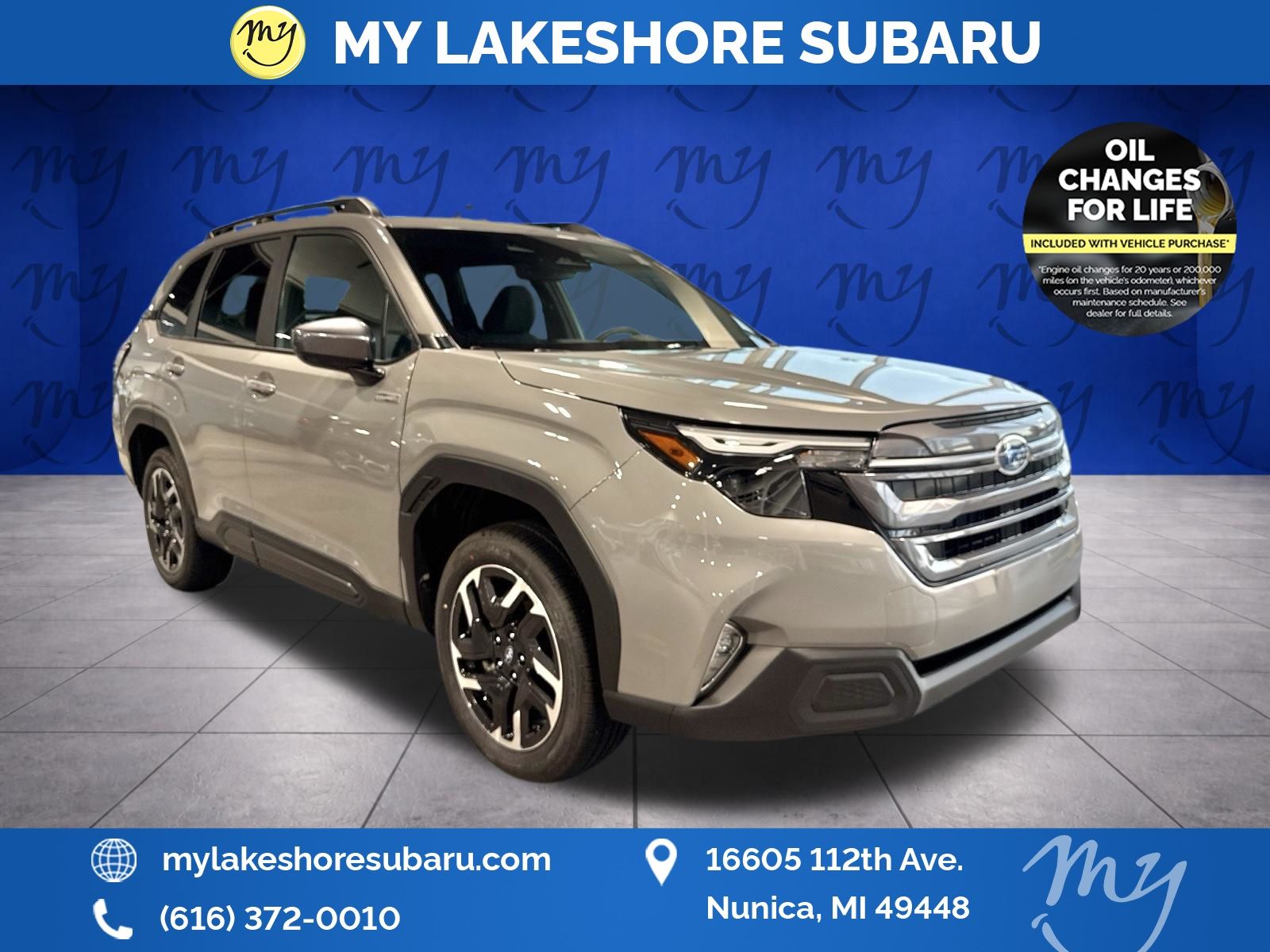 River Rock Pearl 2026 Subaru Forester Hybrid SUV / Crossover All-Wheel Drive Continuously Variable Transmission