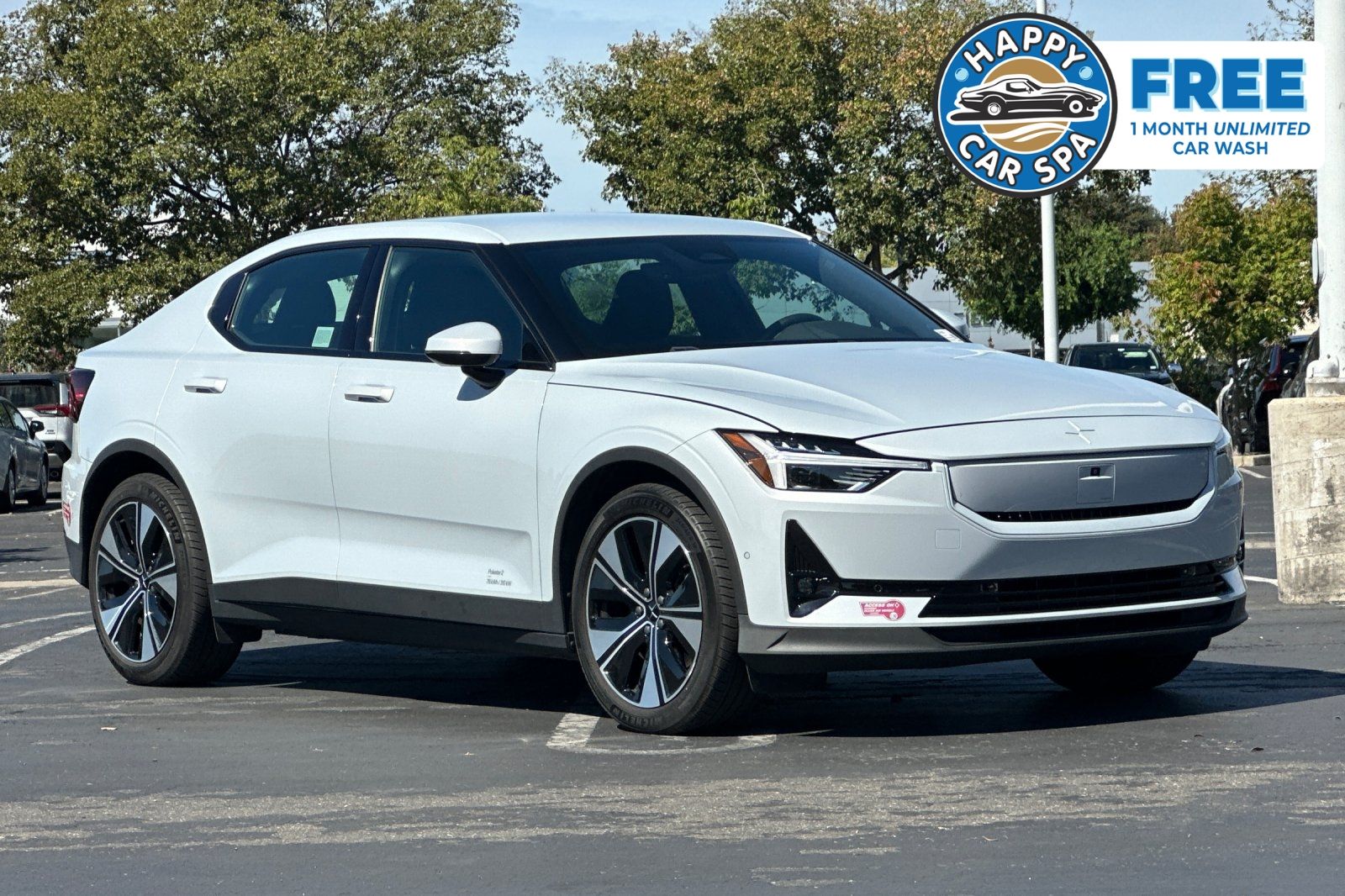 Magnesium Metallic 2024 Polestar 2 Sedan All-Wheel Drive 1-Speed Automatic