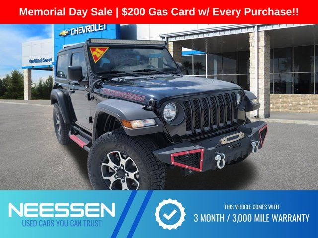 Black Clearcoat 2021 Jeep Wrangler Rubicon 4WD SUV / Crossover Four-Wheel Drive 8-Speed Automatic