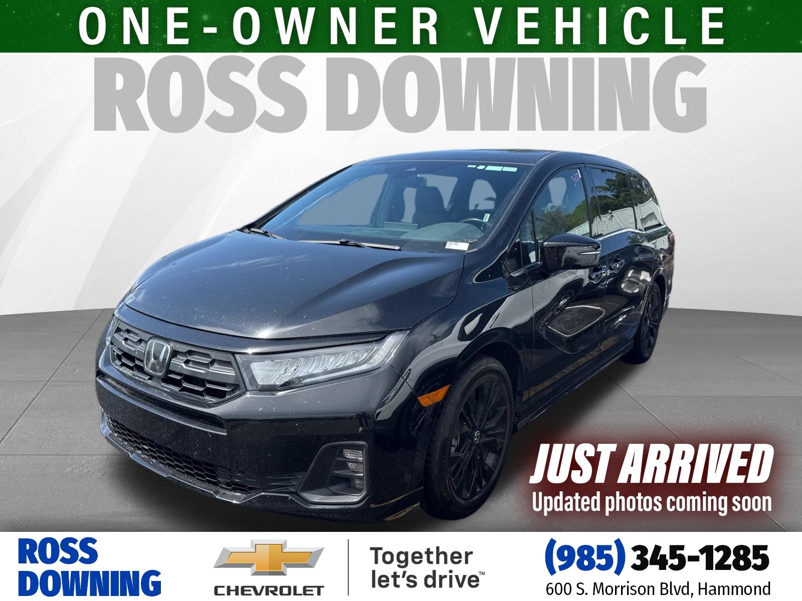 Silver 2025 Honda Odyssey Sport-L FWD Minivan Front-Wheel Drive Automatic