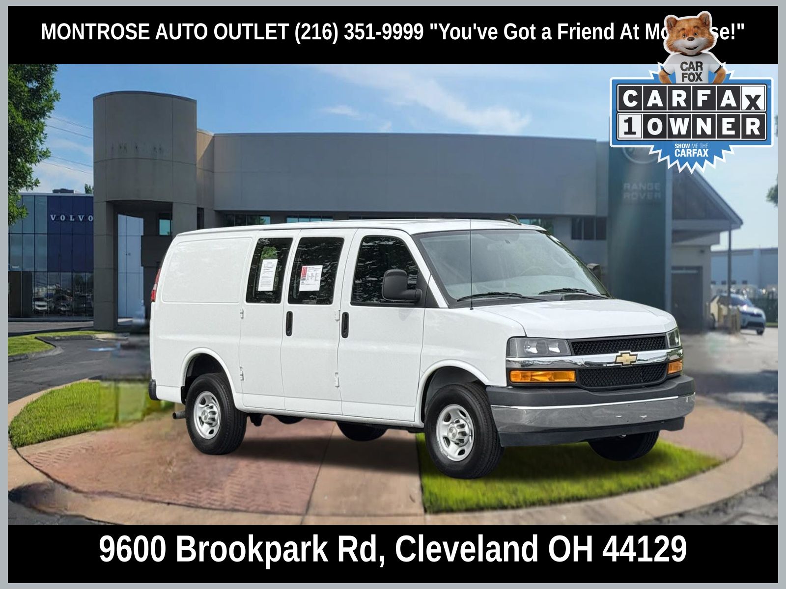 Summit White 2024 Chevrolet Express Cargo Van Rear-Wheel Drive 8-Speed Automatic Overdrive