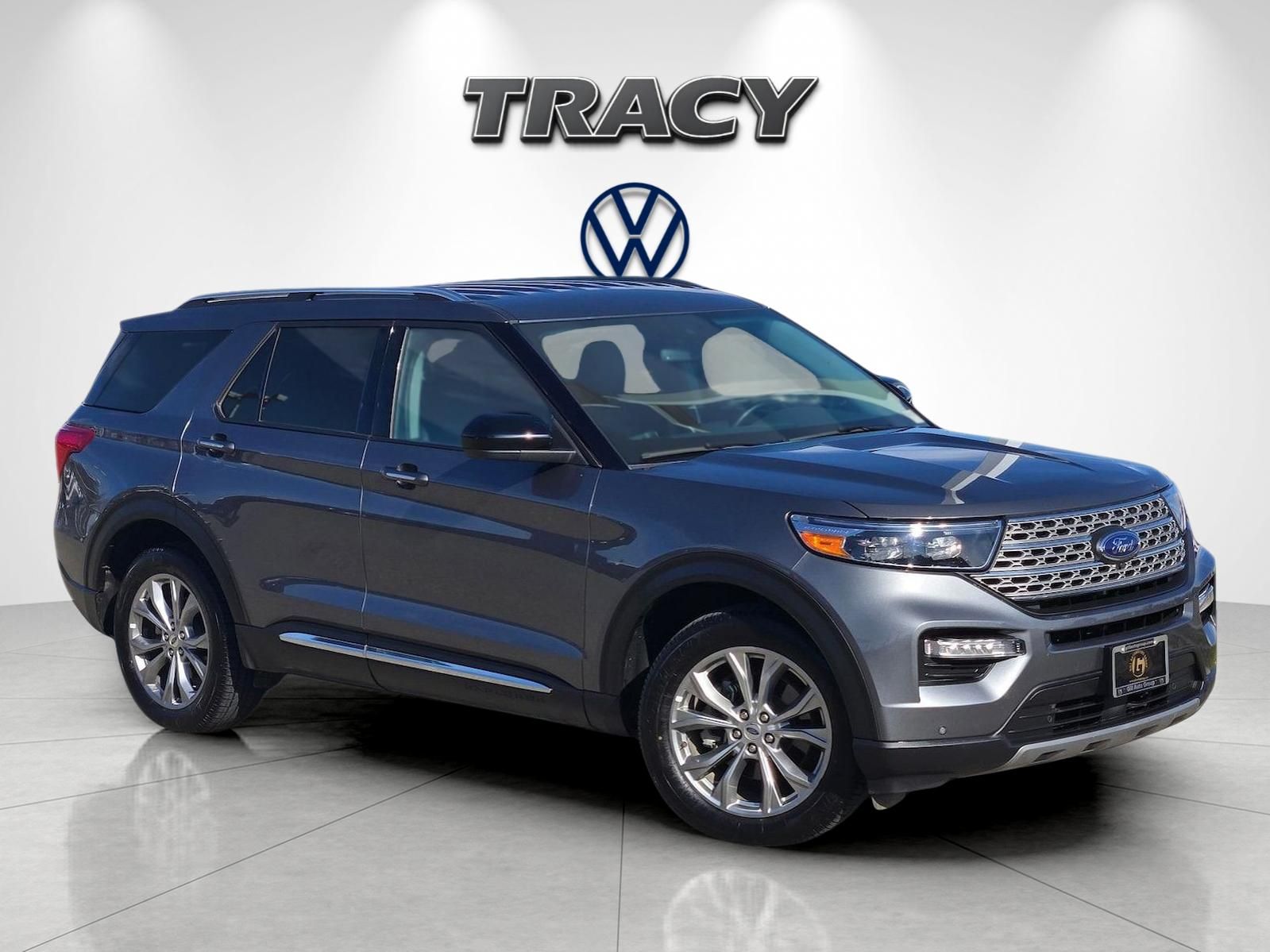 Gray Metallic 2024 Ford Explorer SUV / Crossover All-Wheel Drive Automatic