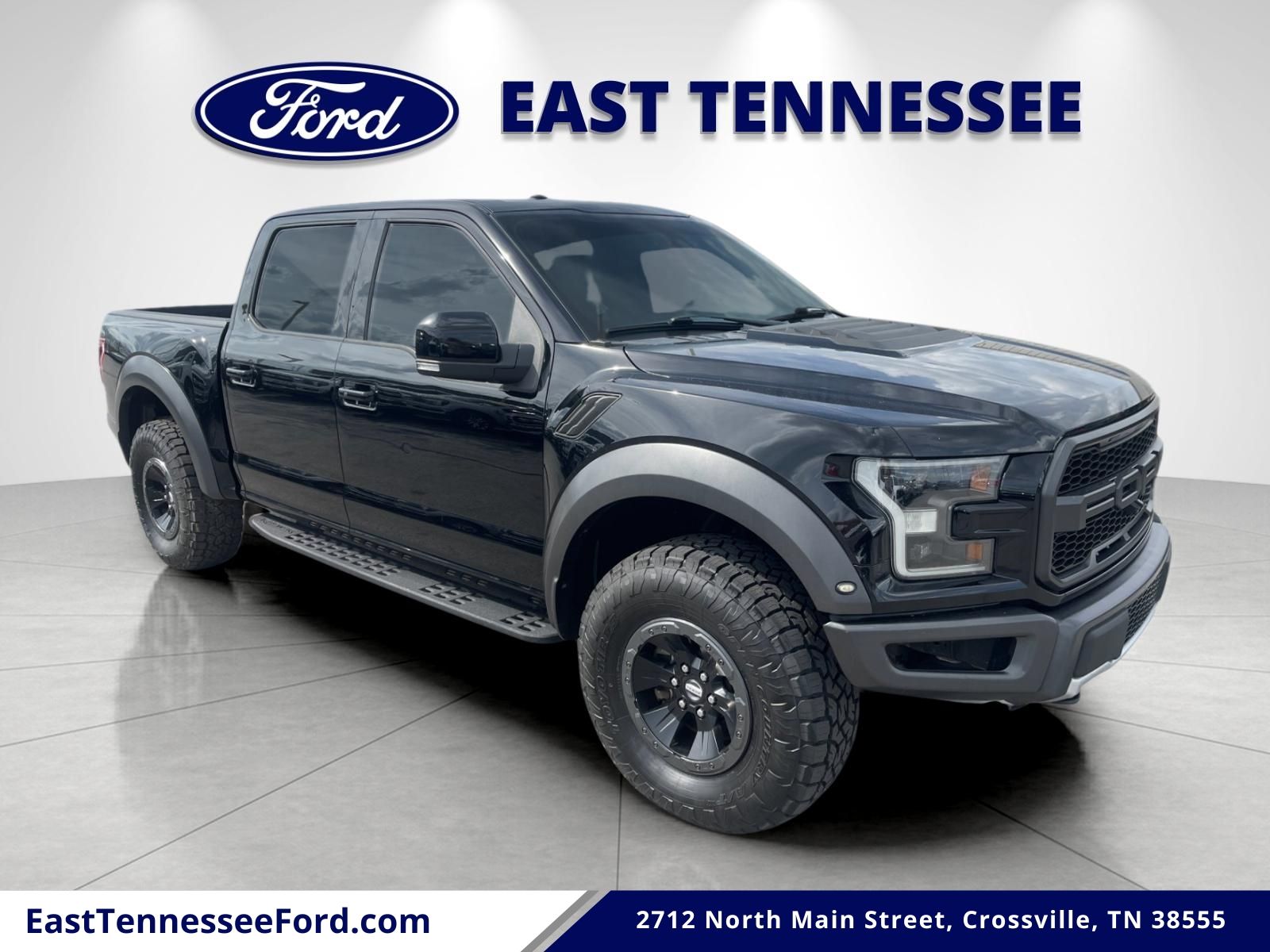 Shadow Black 2017 Ford F-150 Raptor SuperCrew 4WD Pickup Truck Four-Wheel Drive Automatic