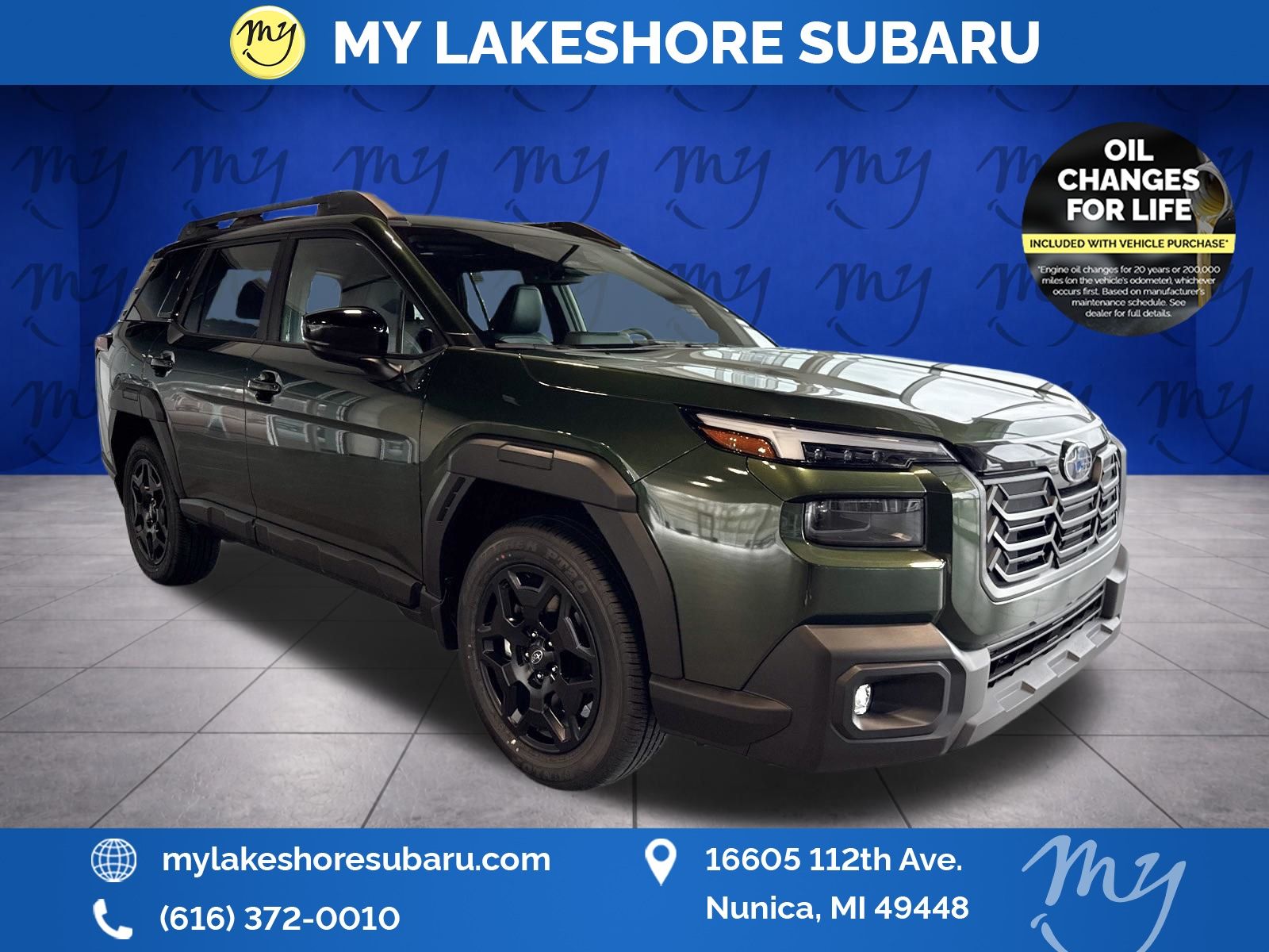 Deep Emerald Green Pearl 2026 Subaru Outback Limited AWD SUV / Crossover All-Wheel Drive Continuously Variable Transmission