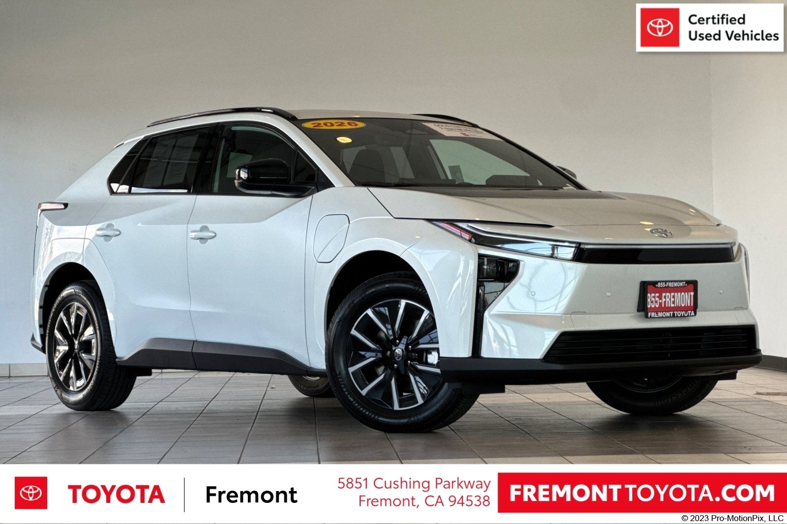 White (Wind Chill Pearl) 2026 Toyota bZ XLE Plus FWD SUV / Crossover Front-Wheel Drive Automatic