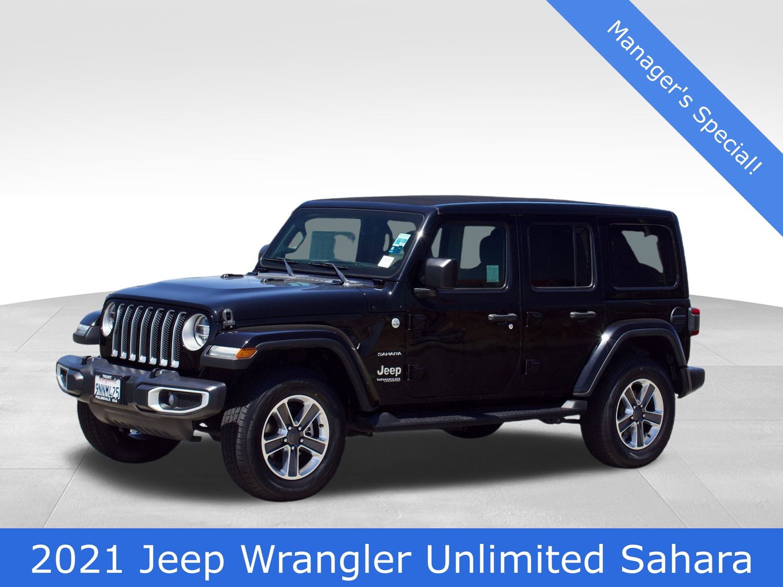 Black Clearcoat 2021 Jeep Wrangler SUV / Crossover Four-Wheel Drive 8-Speed Automatic