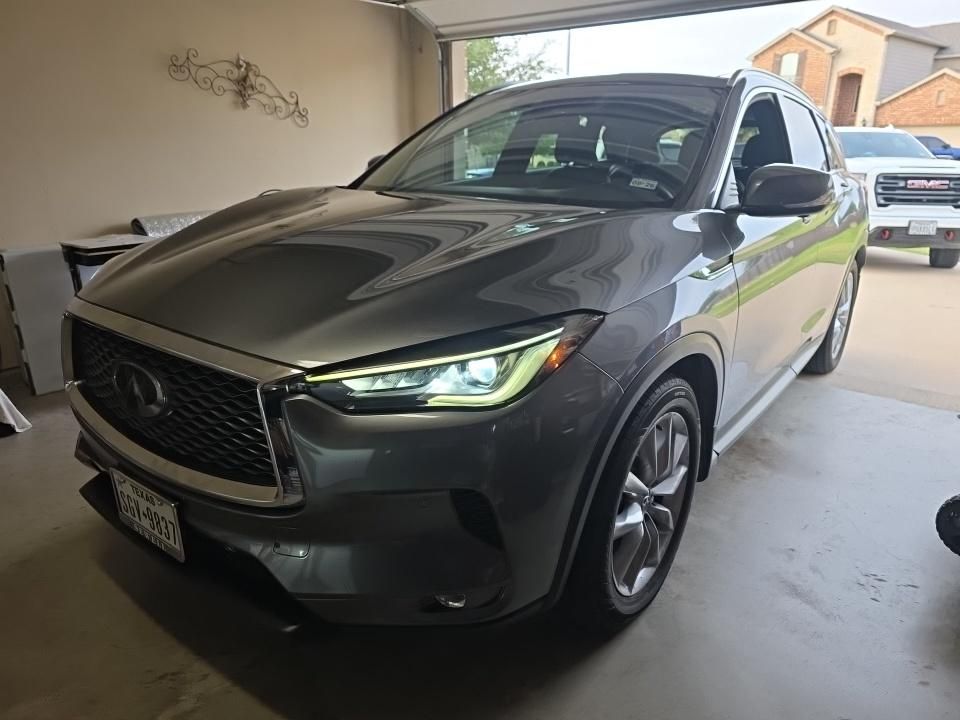 2022 Graphite Shadow INFINITI QX50 ESSENTIAL FWD SUV