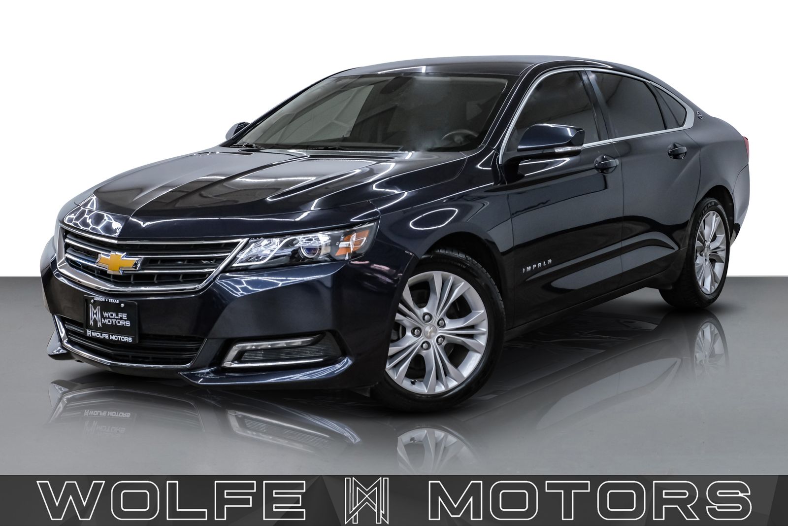 Blue 2014 Chevrolet Impala Sedan Front-Wheel Drive 6-Speed Automatic Overdrive