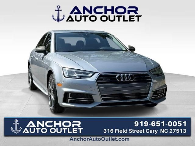 Silver Metallic 2018 Audi A4 2.0 TFSI quattro Premium Plus AWD Sedan All-Wheel Drive 7-Speed Automatic