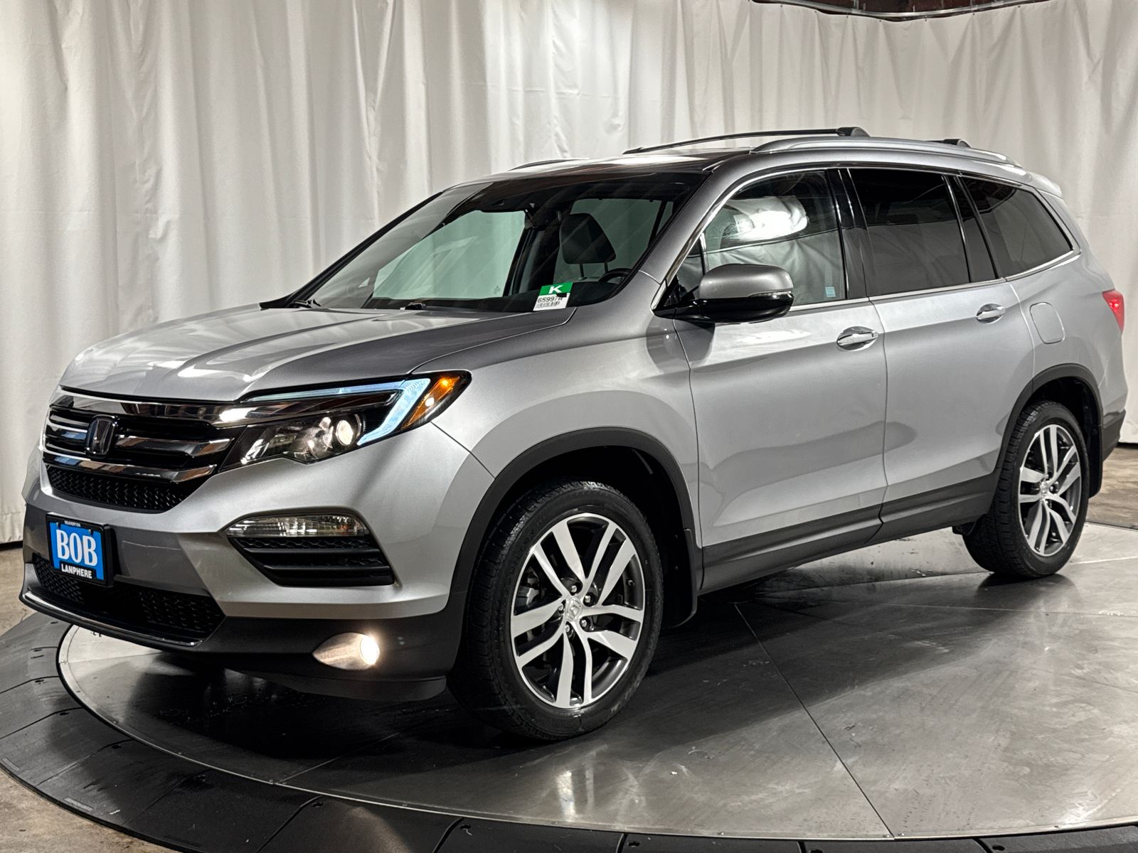 Lunar Silver Metallic 2016 Honda Pilot Touring AWD SUV / Crossover All-Wheel Drive 9-Speed Automatic