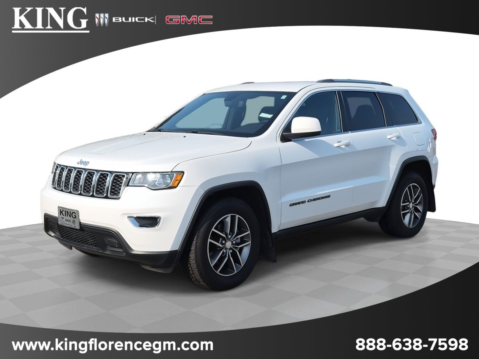 Bright White Clearcoat 2018 Jeep Grand Cherokee SUV / Crossover 4X2 8-Speed Automatic