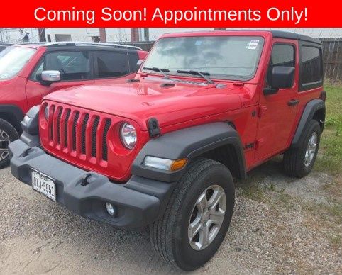 Red Clearcoat 2022 Jeep Wrangler SUV / Crossover Four-Wheel Drive 8-Speed Automatic