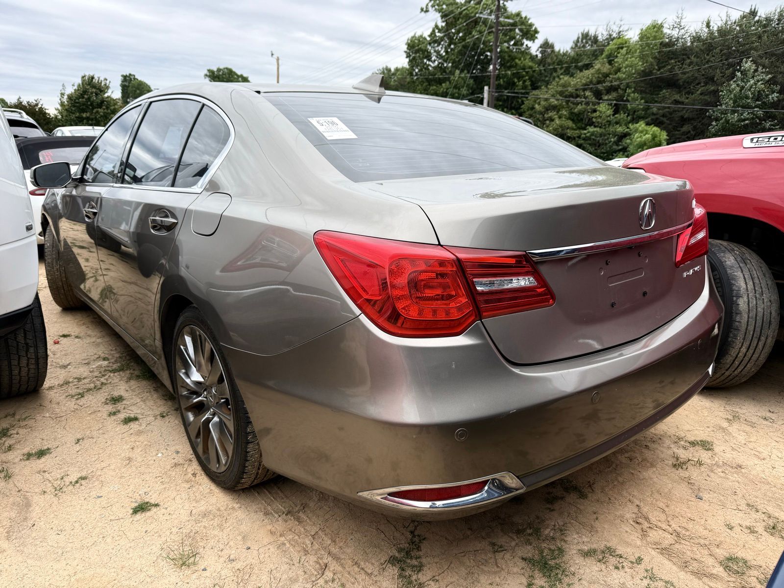 Gray 2016 Acura RLX Sedan 6-Speed Automatic